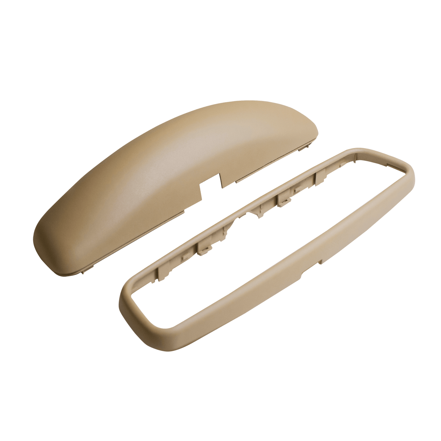 R129 A124 Rear-view Mirror Cover - 1298110535 (frame + shell) version C