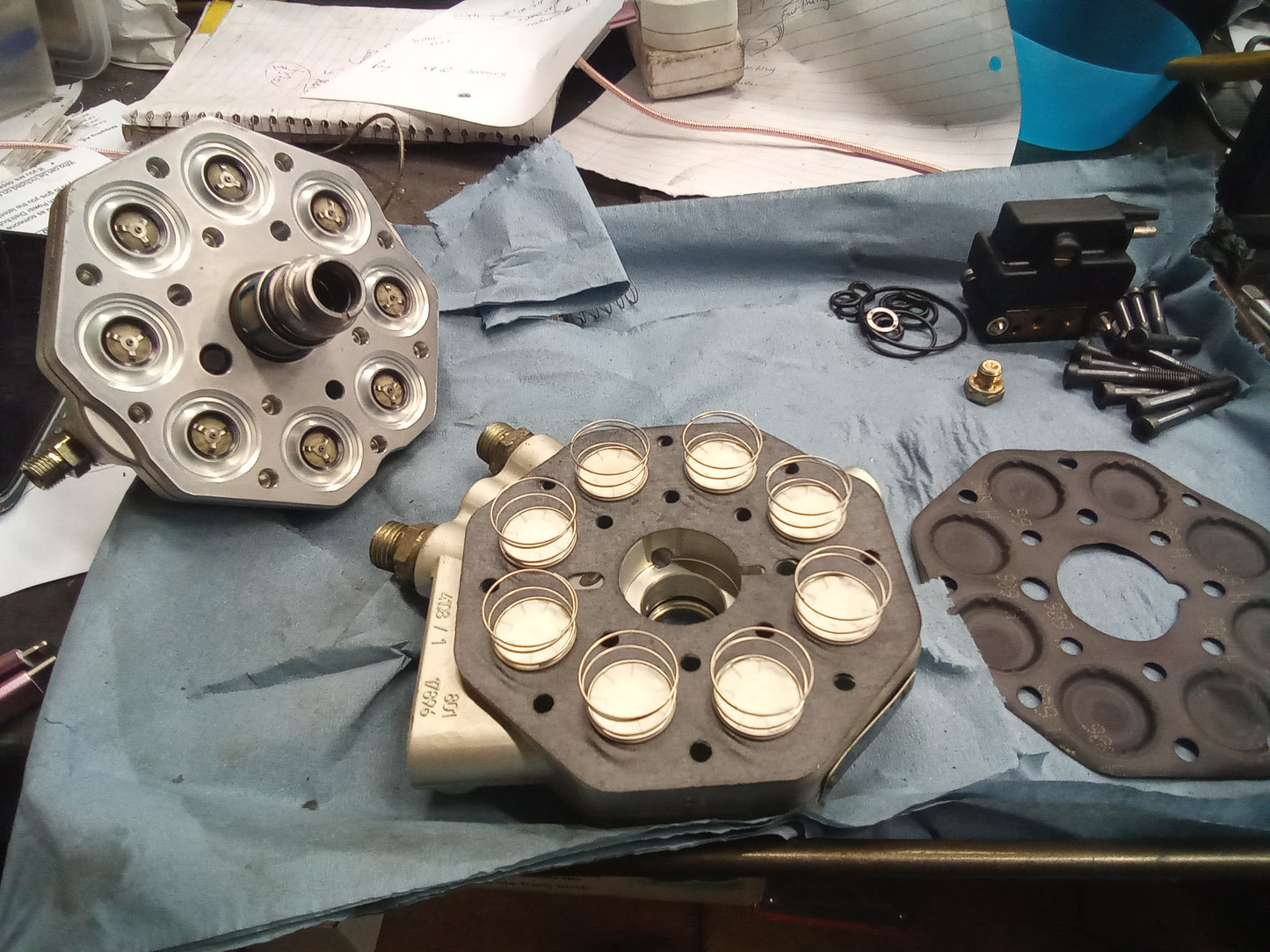 Bosch K Jet Fuel Distributor head REBUILD service